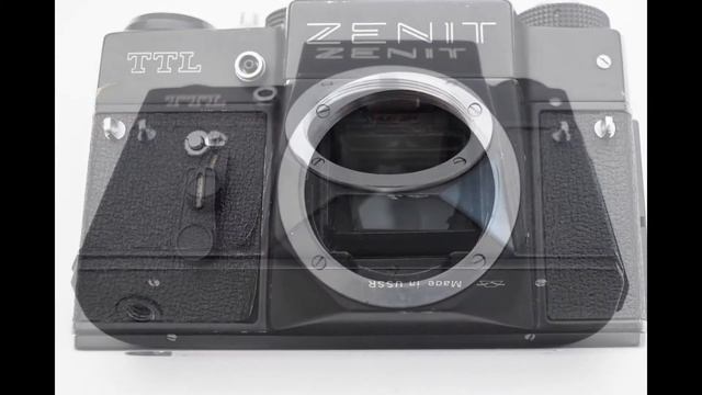 Zenit TTL + Helios 44M 58mm f/2.0 standard prime lens смотреть онлайн
