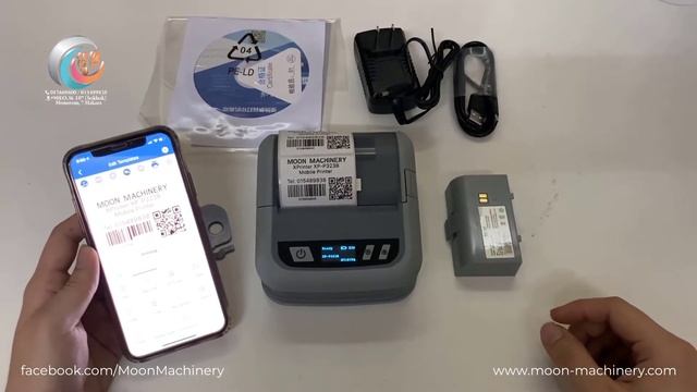 Xprinter XP-P323B receipt & label Mobile Printer смотреть онлайн