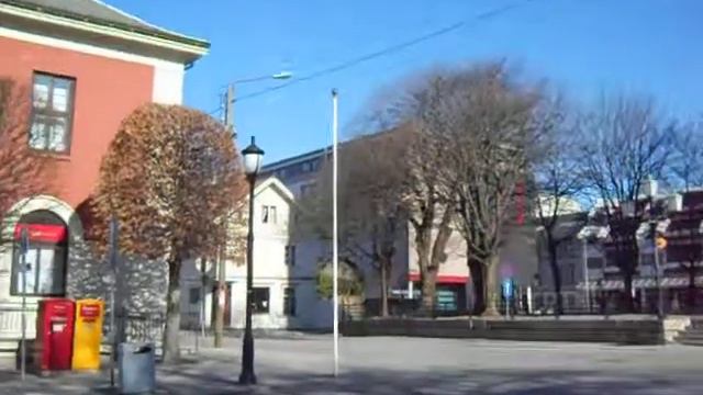 Church in the Haugesund center - Церковь в центре Хоугесунда смотреть онлайн