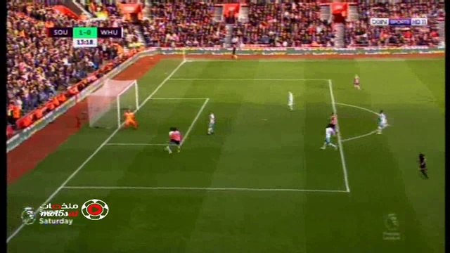 Southampton 1 - 3 West Ham смотреть онлайн