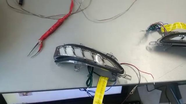 Повторители в зеркала Lexus LX570 2012-2020/Lexus GX460 Бегающий поворотник смотреть онлайн