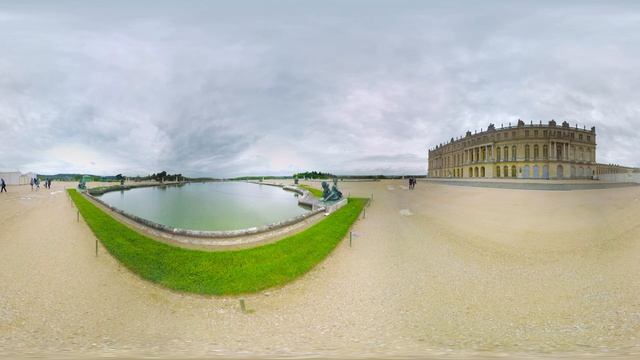 France, Versaille Royal Palace VR 360 video. Версаль, Королевский дворец, Франция. смотреть онлайн