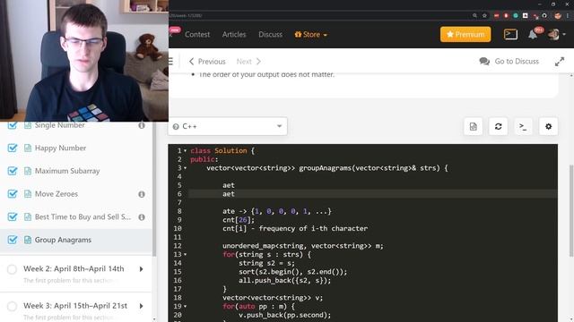 LeetCode Challenge Day 6 - Anagrams and Canonical Form смотреть онлайн