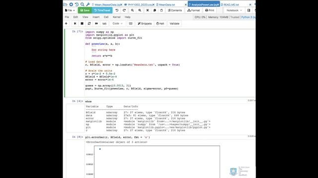 Nonlinear analysis of magnetic field data using Python смотреть онлайн