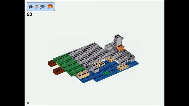 LEGO Minecraft the Farm Cottage 21144 Instructions DIY Book 1 смотреть онлайн