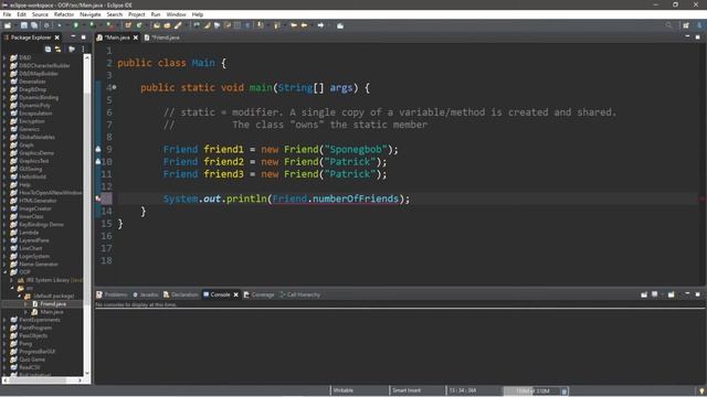 Java static keyword ⚡ смотреть онлайн