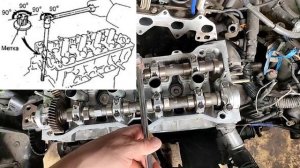 Сила затяжки болтов ГБЦ после первой протяжки под 90 градусов. Полное видео по ссылке в описании ?