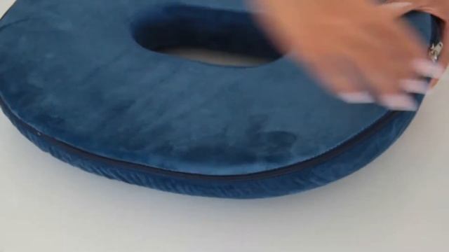 Save&Soft Подушка для сиденья бублик, синяя смотреть онлайн