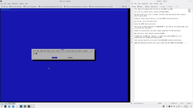 CBSD: QEMU/NVMM VM backend ( DragonflyBSD / FreeBSD ) смотреть онлайн