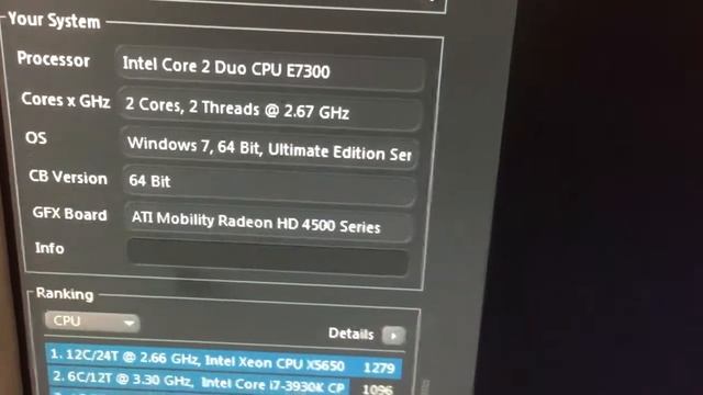 Core 2 Duo e7300 on Gateway e4610d. смотреть онлайн