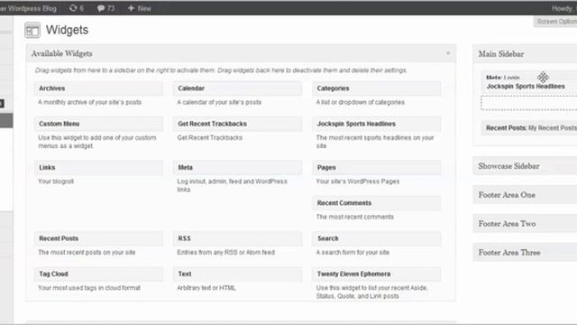 Installing the JockSpin Sports Headlines Widget on Your Wordpress Site смотреть онлайн