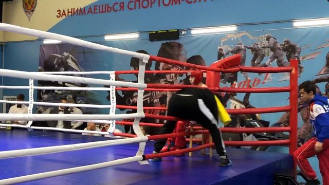 Чемпионат Москвы по кикбоксингу Георгий проиграл