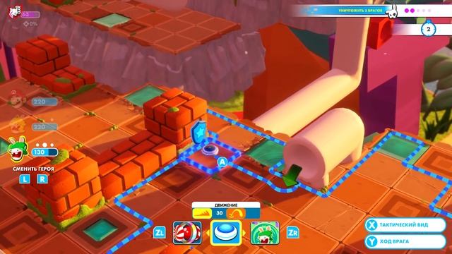 Mario + Rabbids Битва За Королевство прохождение #6 — КРУШИТЕЛЬ