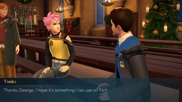 Happy Christmas at Hogwarts! (Time - Limited SQ) - Harry Potter Hogwarts Mystery смотреть онлайн
