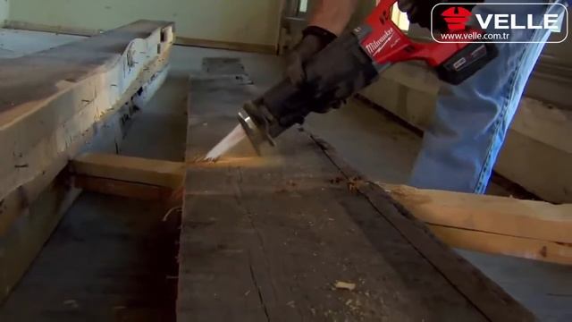 Milwaukee M18 FUEL Tilki Kuyruğu - Kılıç Testere - Panter Testere - SAWZALL - VELLE