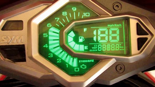 SYM CROX 125 (50) .KOKKINA FEGARIA TEST смотреть онлайн