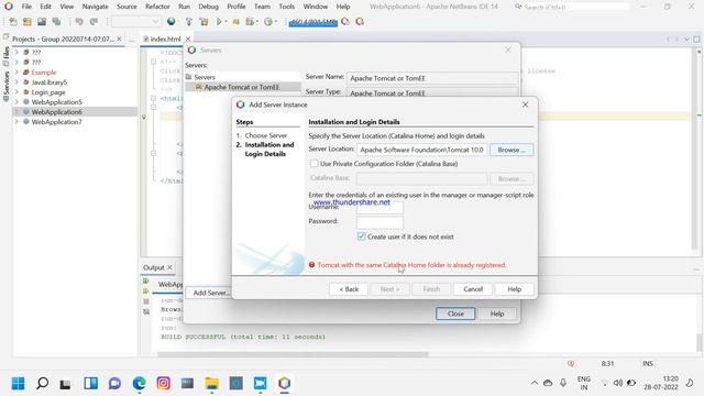how to create web application in NetBeans #Netbens#java смотреть онлайн
