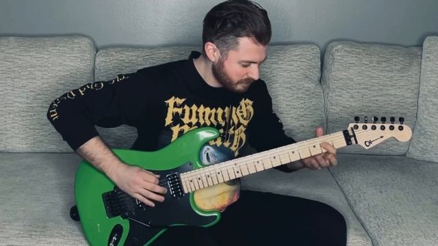 All Pigs Must Die - Pulverization (Guitar Cover w/ Tabs & Backing Track On Patreon) смотреть онлайн
