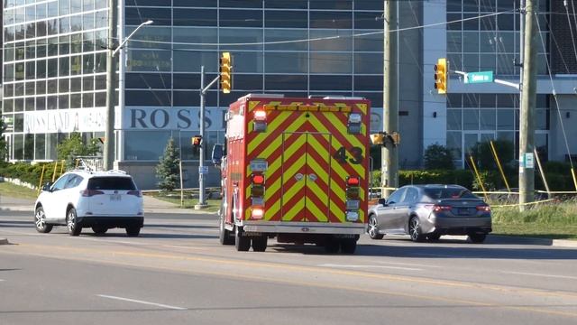 (Smart Siren+ Howler ,Screaming Eagle) Ajax Fire and Emergency Services Rescue 43 Responding смотреть онлайн