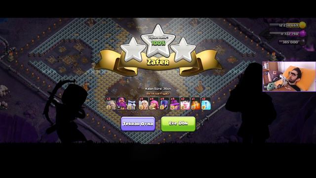 KAYAN YILDIZLAR MÜCADELESİ EN KOLAY 3 YILDIZ TAKTİĞİ! - CLASH OF CLANS смотреть онлайн