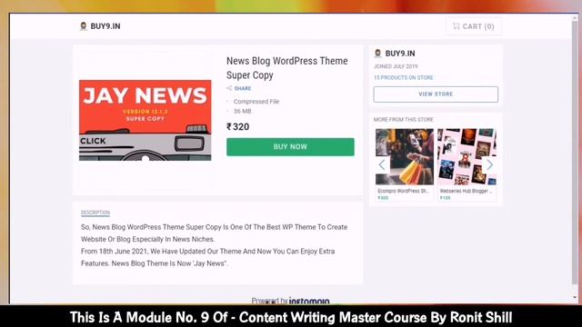 How To Get WordPress Theme | Content Writing Master Course | Module 9 смотреть онлайн