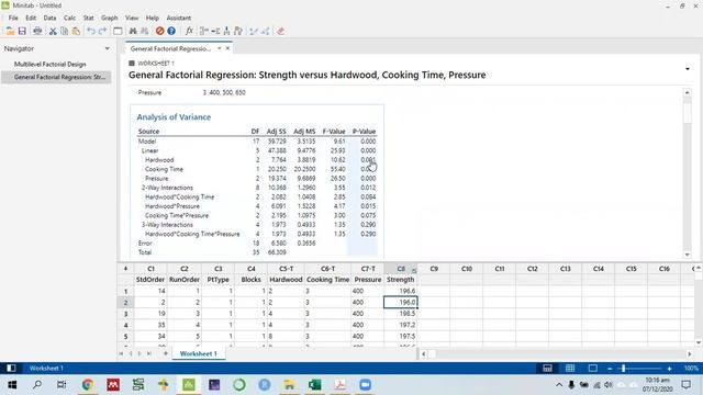 General Full Factorial DOE Using Minitab (Example-2) (Urdu/Hindi) смотреть онлайн