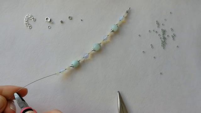 Мастер-класс. Браслет. Своими руками. Handmade. Bracelet. смотреть онлайн