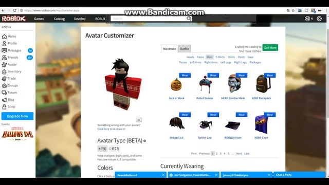 How To do Your Avatar R15 / ROBLOX смотреть онлайн