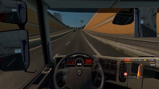 EURO TRUCKS SIMULATOR-2 | Drive on Renault Premium смотреть онлайн