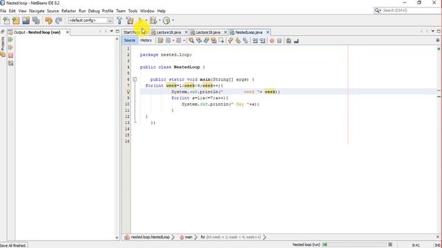 what is nested loop in java| java nested for loop for beginners | lecture 20 смотреть онлайн