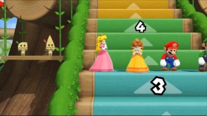 Mario Party 9 Step It Up - Peach vs Daisy vs Mario vs Luigi Master Difficulty| Cartoons Mee