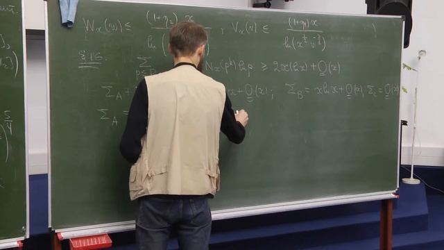 Лекция № 7. М.А. Королёв. Избранные главы метода решета смотреть онлайн