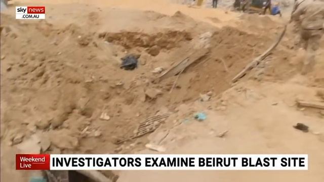 Investigators discover underground panic rooms at site of Beirut explosions смотреть онлайн