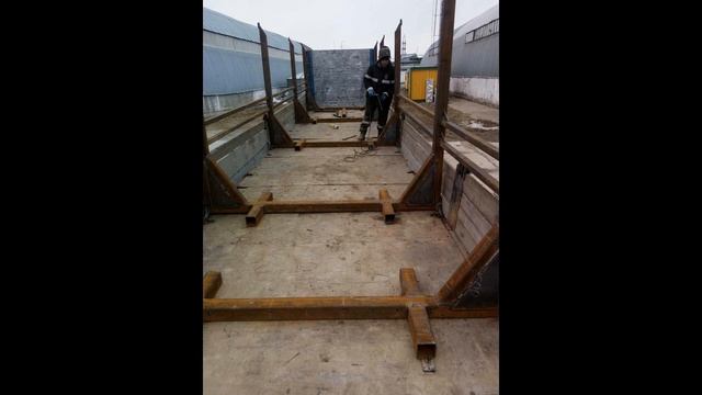 Коники из труб на полуприцеп 13,6 м своими руками смотреть онлайн