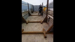 Коники из труб на полуприцеп 13,6 м своими руками