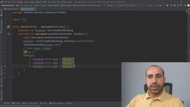 Kotlin ile When Koşul İfadesinin Kullanımı 4K смотреть онлайн