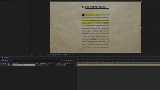 Fast and Realistic 3D Paper Highlighter Animation in Adobe After Effects 2021 (no plugins!) смотреть онлайн