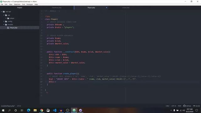 PHP Rest/Restful API | Part-5 Making SQL Query, Prepare Statement, Execute Query with PHP PDO смотреть онлайн