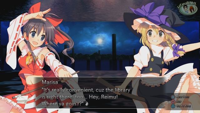 Touhou Genso Rondo Bullet Ballet (幻想の輪舞)- Reimu Story Mode [HD] смотреть онлайн