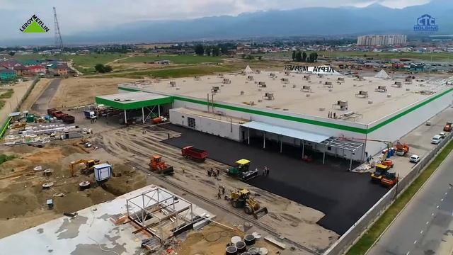 Строительство LEROY MERLIN (14/07/2018) смотреть онлайн