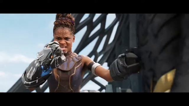 Шури против Киллмонгера. Чёрная Пантера (2018) смотреть онлайн