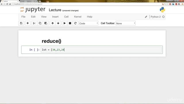 Reduce in Python Part 118 смотреть онлайн