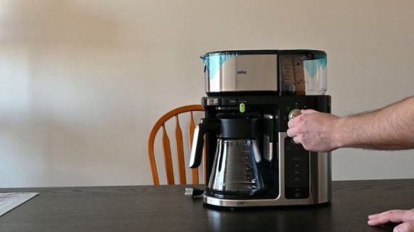 Braun MultiServe Coffee Machine - 7 programmable brew sizes!