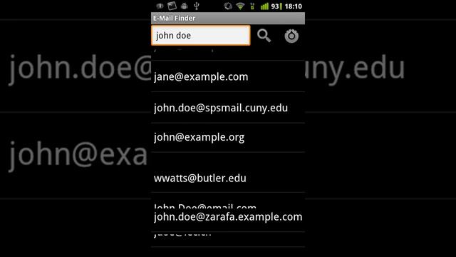 Find Email Address Android Application смотреть онлайн