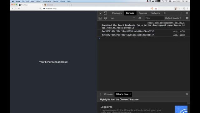 How to use MetaMask in React смотреть онлайн