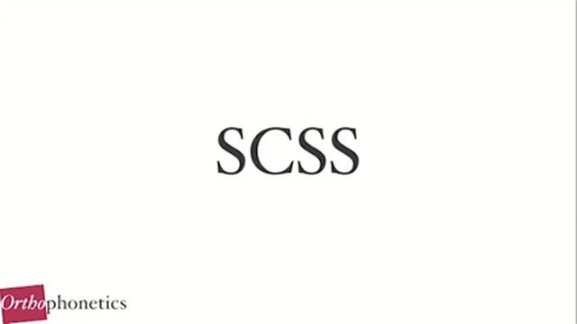 How to pronounce SCSS смотреть онлайн