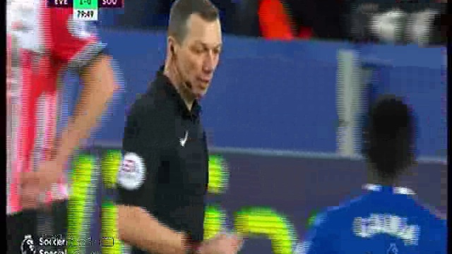 Everton 2 Vs 0 Southampton