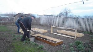 Грядки своими руками / Обработка древесины Антисептиком | Покраска