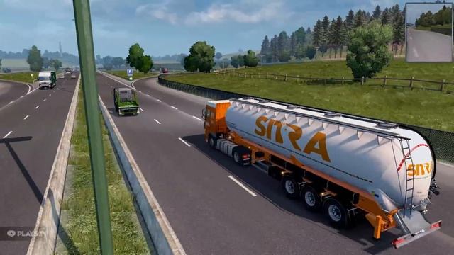 ETS 2 1.27 ProMods 2.16 DAF XF105 Strasbourg - Brussel смотреть онлайн