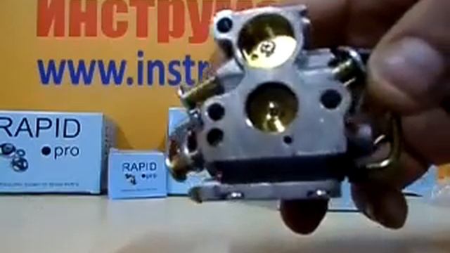 ОБЗОР Карбюратор фирма RAPID для бензопил Husqvarna 235, 235e, 236, 236e, 240, 240e. смотреть онлайн
